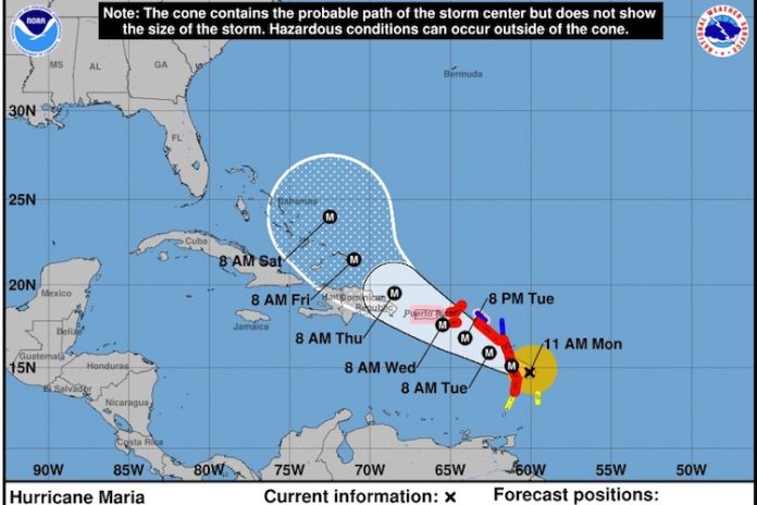 Maria forecast