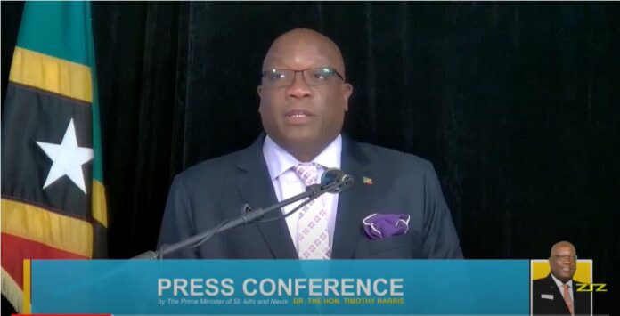 PM Timothy Harris in Press conference PM Timothy Harris in Press conference