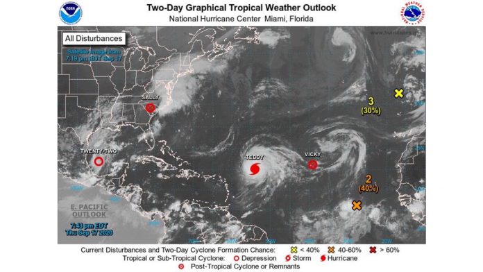 Bermuda on high alert as Hurricane Teddy moves across the Atlantic Bermuda on high alert as Hurricane Teddy moves across the Atlantic