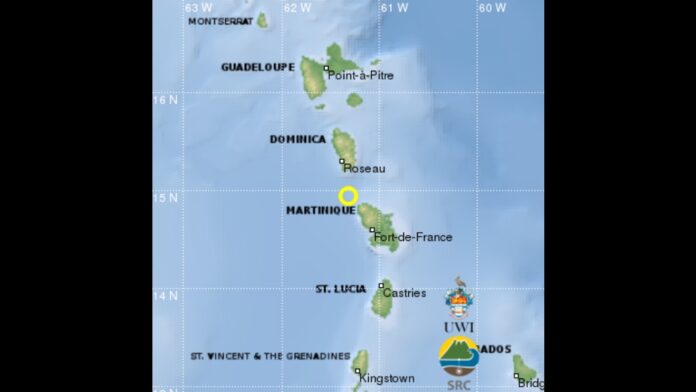 Martinique, Dominica and St Lucia rocked by an earthquake Martinique, Dominica and St Lucia rocked by an earthquake