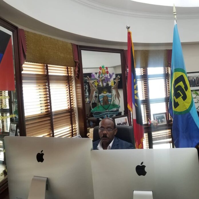 PM of Antigua and Barbuda Gaston Browne