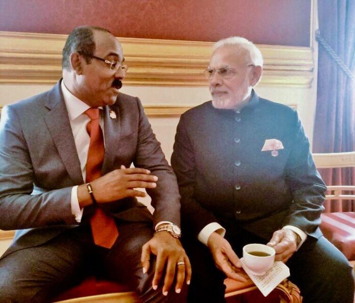 179212485_901013364030500_9064513539221766208_n Prime Minister of Antigua and Barbuda writes to Indian PM Modi