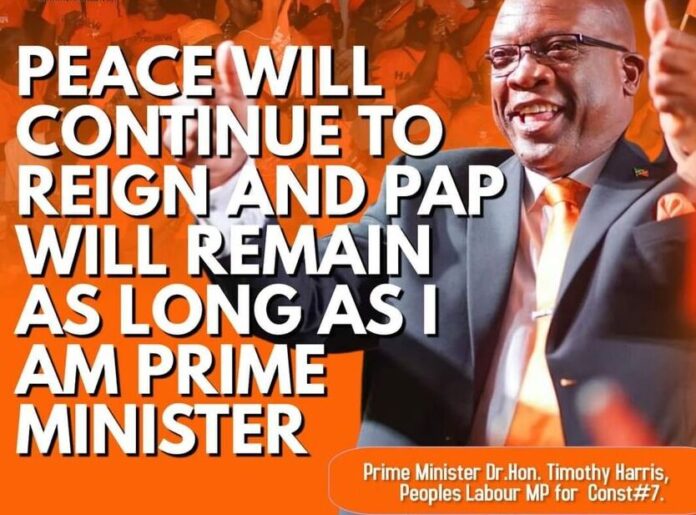 Prime Minister of the Twin Island Federation of St Kitts and Nevis, Timothy Harris, has restated his commitment to continuing two critical social safety net initiatives, namely the Poverty Alleviation Programme (PAP) and the highly successful Alternative Lifestyle Pathway Programme, commonly referred to as the Peace Programme. Prime Minister of the Twin Island Federation of St Kitts and Nevis, Timothy Harris, has restated his commitment to continuing two critical social safety net initiatives, namely the Poverty Alleviation Programme (PAP) and the highly successful Alternative Lifestyle Pathway Programme, commonly referred to as the Peace Programme.
