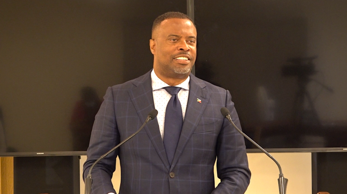 Premier of Nevis and Minister of Finance in the Nevis Island Administration (NIA), Mark Brantley, states the government is Premier of Nevis and Minister of Finance in the Nevis Island Administration (NIA), Mark Brantley, states the government is