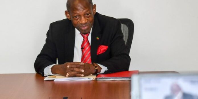 St Kitts and Nevis’ Minister of Foreign Affairs, Dr Denzil Douglas, met with the Minister of Foreign Affairs of the Republic of China (Taiwan), Joseph Wu, on Thursday, August 18, 2022, in a virtual meeting. St Kitts and Nevis’ Minister of Foreign Affairs, Dr Denzil Douglas, met with the Minister of Foreign Affairs of the Republic of China (Taiwan), Joseph Wu, on Thursday, August 18, 2022, in a virtual meeting.