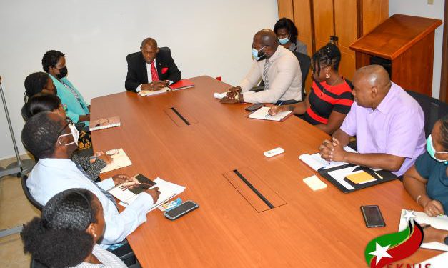 Dr Denzil Douglas, Minister of Foreign Affairs in the Federal Government of St. Kitts and Nevis, commended the staff locally, regionally and internationally to advance the ministry’s agenda and enhance the country’s global footprint. Dr Denzil Douglas, Minister of Foreign Affairs in the Federal Government of St. Kitts and Nevis, commended the staff locally, regionally and internationally to advance the ministry’s agenda and enhance the country’s global footprint.