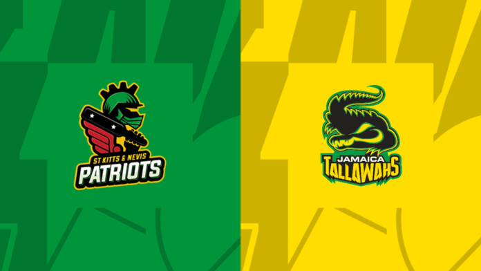 CPL 2022: In the 17th match of the tournamnent, Saint Kitts and Nevis Patriots were faced with Jamaica Tallawahs. They managed to secure their second victory in the CPL 2022 Tournament by 8 wickets by the DLS Method. CPL 2022: In the 17th match of the tournamnent, Saint Kitts and Nevis Patriots were faced with Jamaica Tallawahs. They managed to secure their second victory in the CPL 2022 Tournament by 8 wickets by the DLS Method.