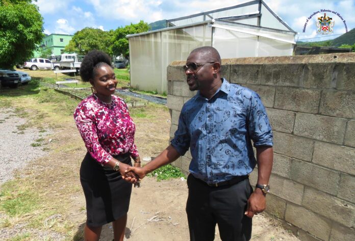 Samal Duggins, the newly appointed Minister of Agriculture, Fisheries, Marine Resources, Cooperatives, Creative Economy and Entrepreneurship, met with staff at the Departments of Agriculture and Marine Resources during a special walkthrough-styled meet and greet on Tuesday, August 23, 2022 Samal Duggins, the newly appointed Minister of Agriculture, Fisheries, Marine Resources, Cooperatives, Creative Economy and Entrepreneurship, met with staff at the Departments of Agriculture and Marine Resources during a special walkthrough-styled meet and greet on Tuesday, August 23, 2022