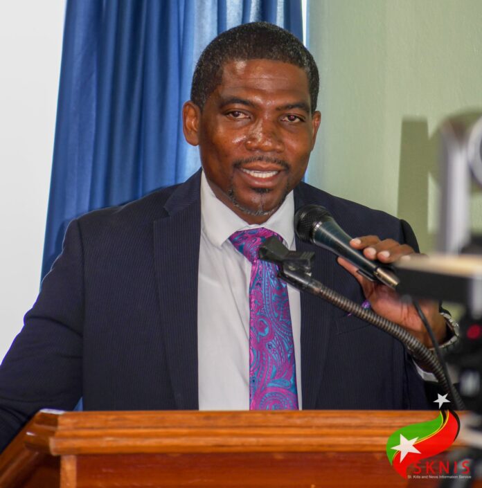 Prime Minister Terrance drew held his first meeting with the rank and file of the Royal St. Christopher and Nevis Police Force (RSCNPF) on Tuesday, August 16, 2022, at the NEMA Conference Room. During the meeting, Prime Minister Dr Drew thanked the officers for their commitment to maintaining law and order in St. Kitts and Nevis. Prime Minister Terrance drew held his first meeting with the rank and file of the Royal St. Christopher and Nevis Police Force (RSCNPF) on Tuesday, August 16, 2022, at the NEMA Conference Room. During the meeting, Prime Minister Dr Drew thanked the officers for their commitment to maintaining law and order in St. Kitts and Nevis.