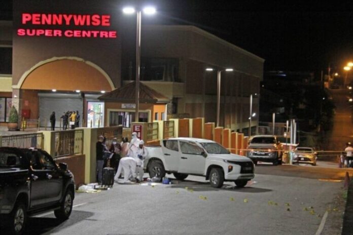 Police officials in Trinidad and Tobago are investigating a shooting and robbery incident that took place at Pennywise Plaza, La Romain, on the evening of Monday, September 19. Police officials in Trinidad and Tobago are investigating a shooting and robbery incident that took place at Pennywise Plaza, La Romain, on the evening of Monday, September 19.