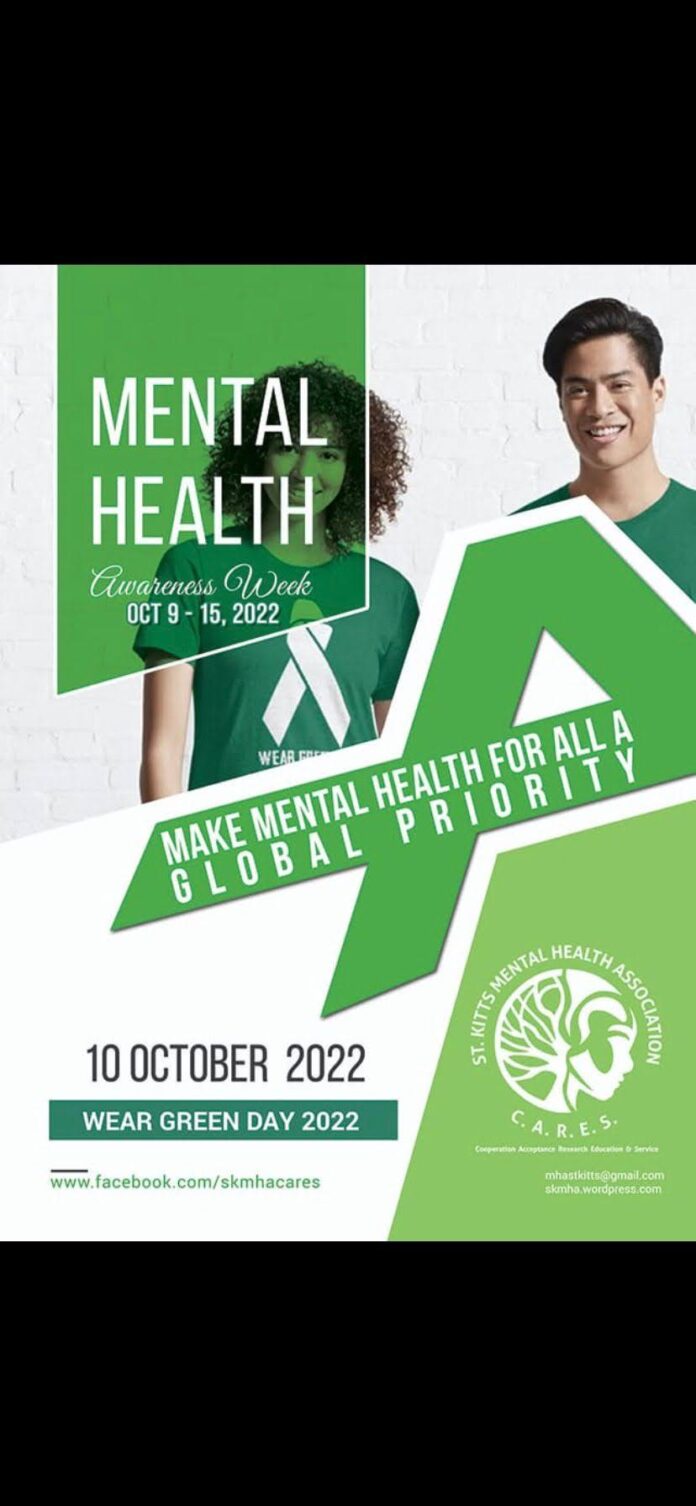 310265750_463725739128832_6337253551198461808_n St Kitts and Nevis celebrated World Mental Health Day on Monday, October 10, 2022. This year, the twin islands have decided to prioritize the mental health of the nation’s people.