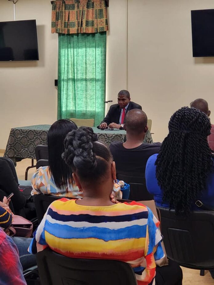 PM Terrance Drew met with the Workers Union to keep them up-to date with the severence payment process