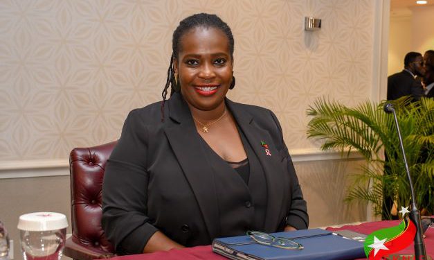 DSC_2123-627x375 St Kitts and Nevis is working on creating a policy framework to strengthen their response on climate change. This decision of the government was communicated by the deputy to the governor general during her speech.