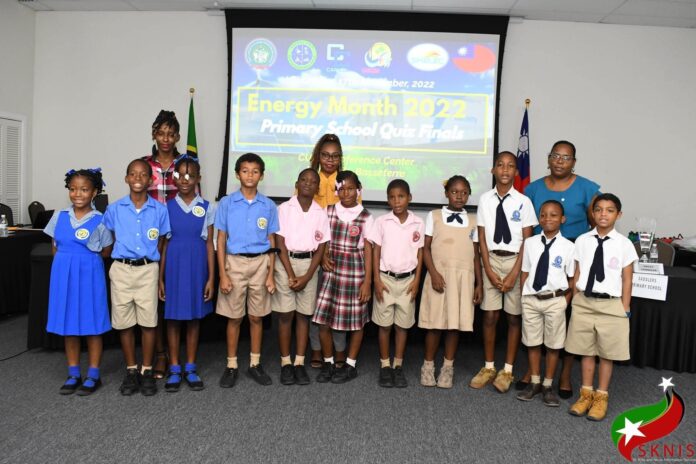 315411998_569377714998553_3716216985071950461_n Energy Month Primary School Quiz concludes, Tyrrell Williams primary emerges winner , PC: Facebook, Dr Denzil Douglas