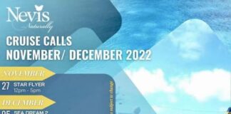 Read here: Nevis' cruise call schedule for November/December, Image Courtesy: Facebook, Mark Brantley