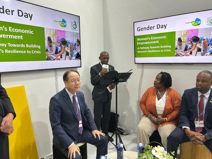Dr Denzil Douglas, spoke at the event on Tuesday, November 15, 2022. COP recognizes the day as Gender Day Image Courtesy: Facebook, Dr Denzil Douglas