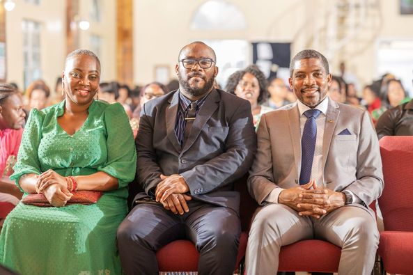 PM Terrance Drew attends graduation ceremony for Cayon High School, Image Courtesy: Facebook,