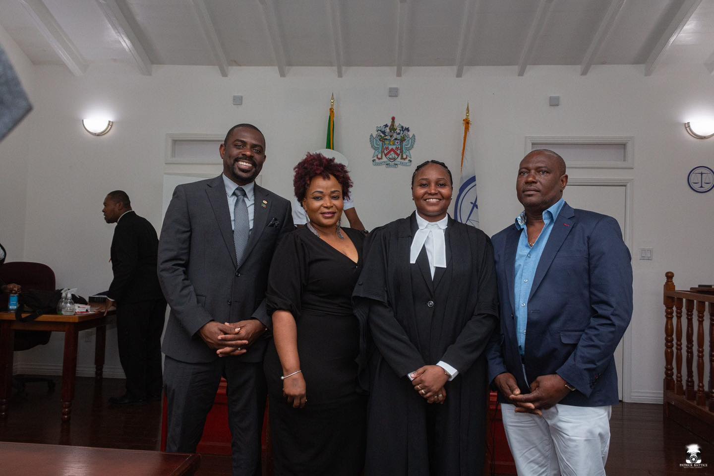 Kiwanna Browne gets called to bar, Minister Duggins shares update, congratulates, PC: Facebook, Samal Duggins