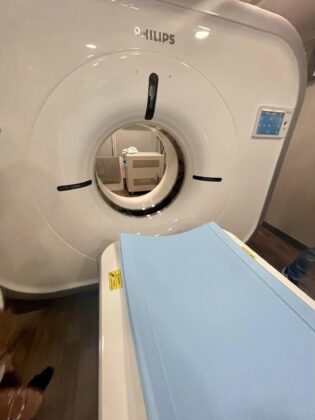 Premier Brantley checks on progress of CT Scan Machine, PC: Facebook