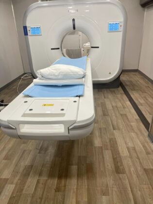 Premier Brantley checks on progress of CT Scan Machine, PC: Facebook