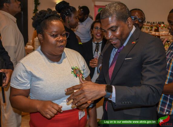 Terrance Drew attends forum to develop women's economic development, PC SKNIS