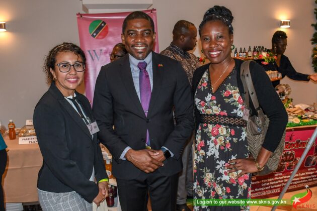 Terrance Drew attends forum to develop women's economic development, PC SKNIS