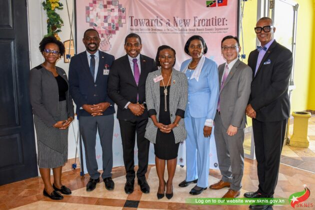 Terrance Drew attends forum to develop women's economic development, PC SKNIS