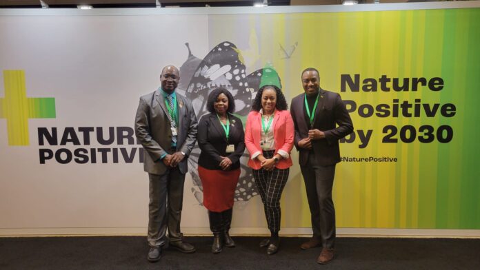 319998206_1292879201562802_3655168668314392554_n St Kitts and Nevis attends COP 15 in Canada, PS Rattan delivers address, PC: Facebook, Joyelle Clarke
