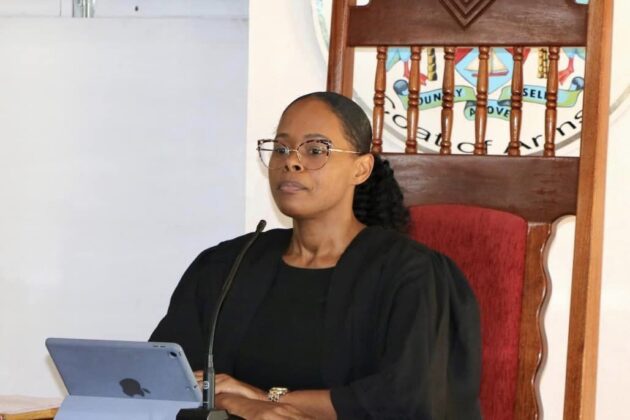 Glimpses from the first sitting of the NIA, Michelle Jan Slack, Image Credit: Facebook, SKNIS