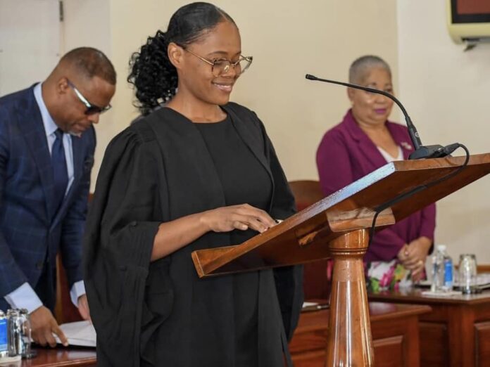 Know Michelle Jan Slack, newly appointed president of Nevis Island Assembly, Image: facebook, SKNIS
