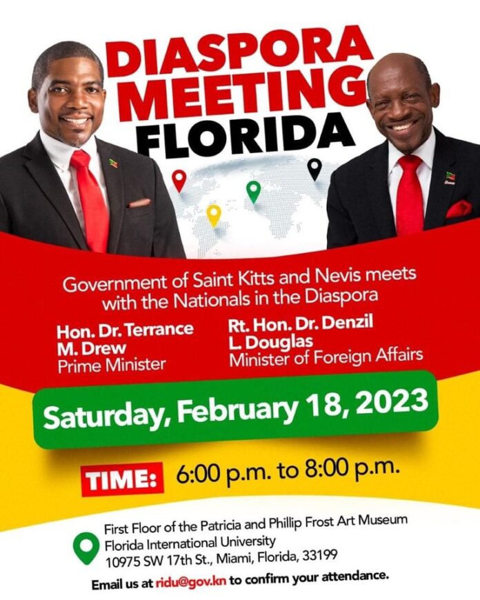329287850_6510520455642008_723079175318779616_n PM Terrance Drew to interact with Diaspora in Florida, Image Courtesy: Facebook