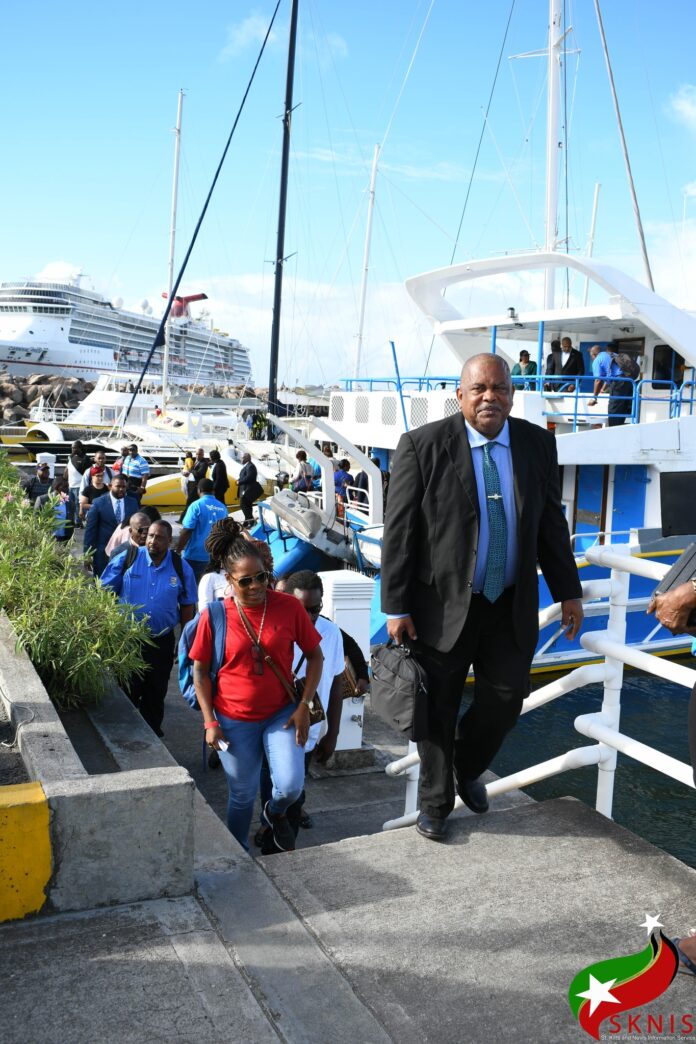 331900873_1277526073154587_8099527052699044790_n Denzil Douglas shares glimpses from welcome ceremony of St. Eustatius delegation, Image Courtesy: Facebook