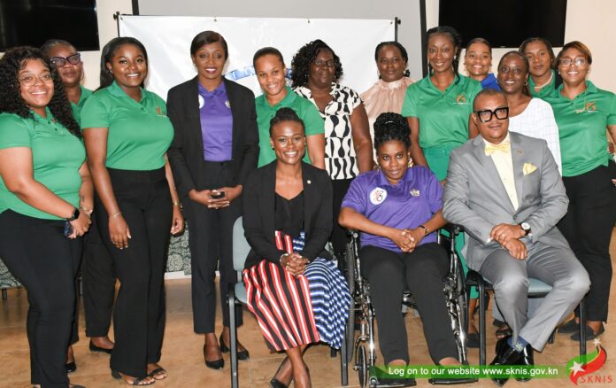 332273615_9057229431015320_6809524450134032723_n Isalean Phillip shares glimpses of launch ceremony of Ministry of Youth Affairs ageing and disabilities, Image: SKNIS