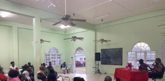PM Terrance Drew shares glimpses from Constituency 8 branc, Image: Facebook meeting