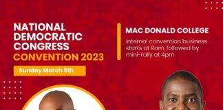 DPM Geoffrey Hanley to attend NDC Convention 2023 at Grenada as guest Speaker, Image: Facebook, NDC