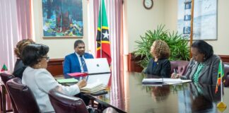 PM Terrance Drew receives PAHO/WHO representative for courtesy Call, Image: Facebook