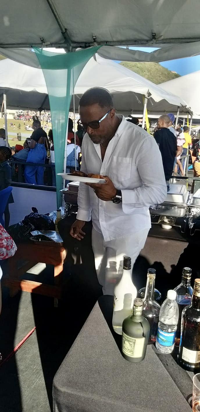 338174205_645388537300452_3458502069378439032_n Premier Mark Brantley meets PM Drew at Nevis to St. Kitts Cross Channel Swim, Image Courtesy: Mark Brantley: Facebook