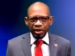 Denzil Douglas delivers address on National Consumer Rights Day, Image Courtesy: Facebook