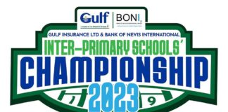 Geoffrey Hanley congratulates best performers of Inter Primary School Championships, Image Courtesy: Facebook