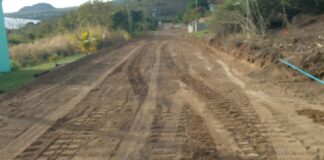 Samal Duggins Shares update regarding road development project in Challengers Community, Image: samal Duggins