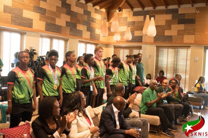 341065582_958226152288528_2224901915009396313_n Samal Duggins Ministry hosts welcome ceremony for SKN Athletes after 50th CARIFTA Games, Image Courtesy: Facebook