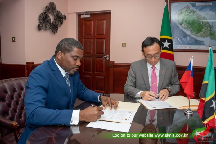 342488870_207054345374610_8811326109492547965_n (2) PM Terrance Drew extends gratitude to ROC (Taiwan) for generous assistance, Image Courtesy: facebook