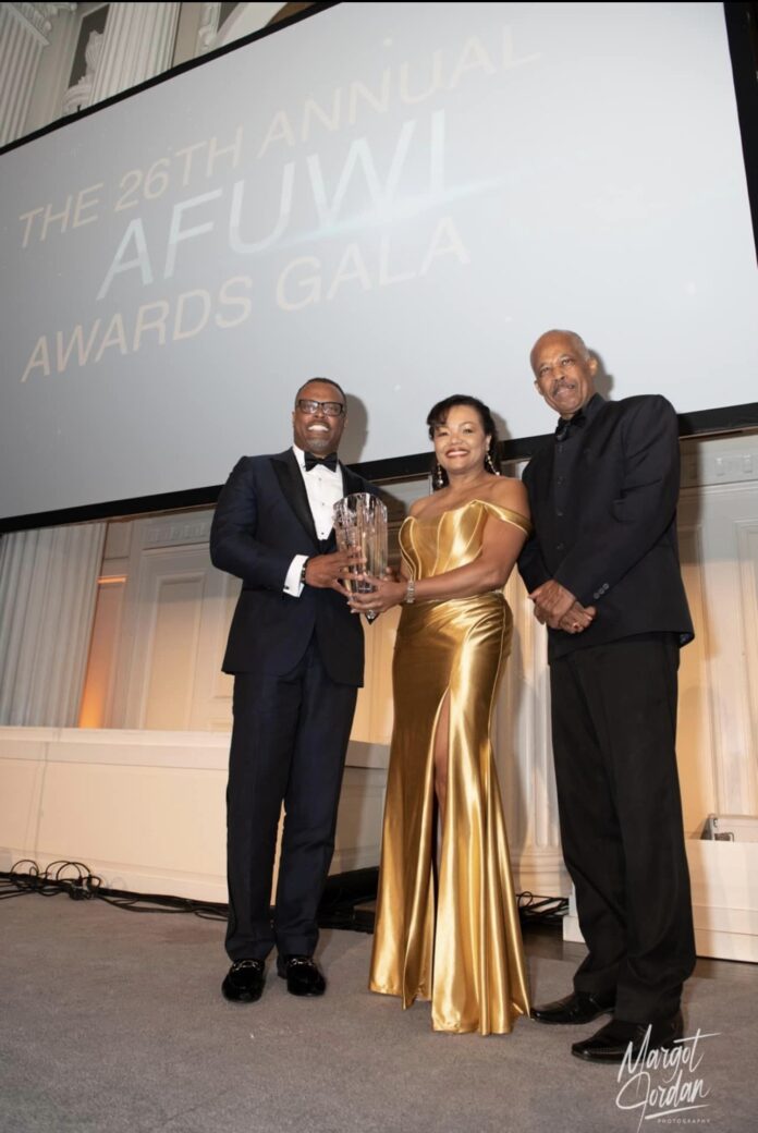 Premier Mark Brantley receives Vice Chancellors award at UWI, Image, Premier Mark Brantley, Facebook