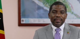 PM Terrance Drew delivers remarks on start of accination week, Image Courtesy: Facebook