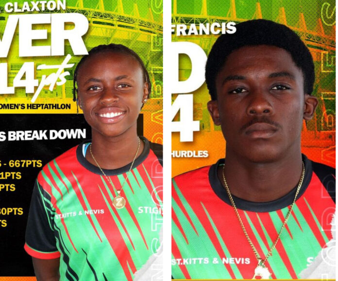 Untitled Project (6) Samal Duggins applauds sucessful athletes of SKN at CARIFTA Games, Image Courtesy: SKN Athletics
