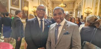 PM Terrance Drew attends King's Luncheon Ahead of Coronation ceremony, Image Courtesy: facebook