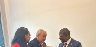 PM Terrance Drew attends King Charles III's coronation, shares glimpses, IMage Courtesy: Facebook