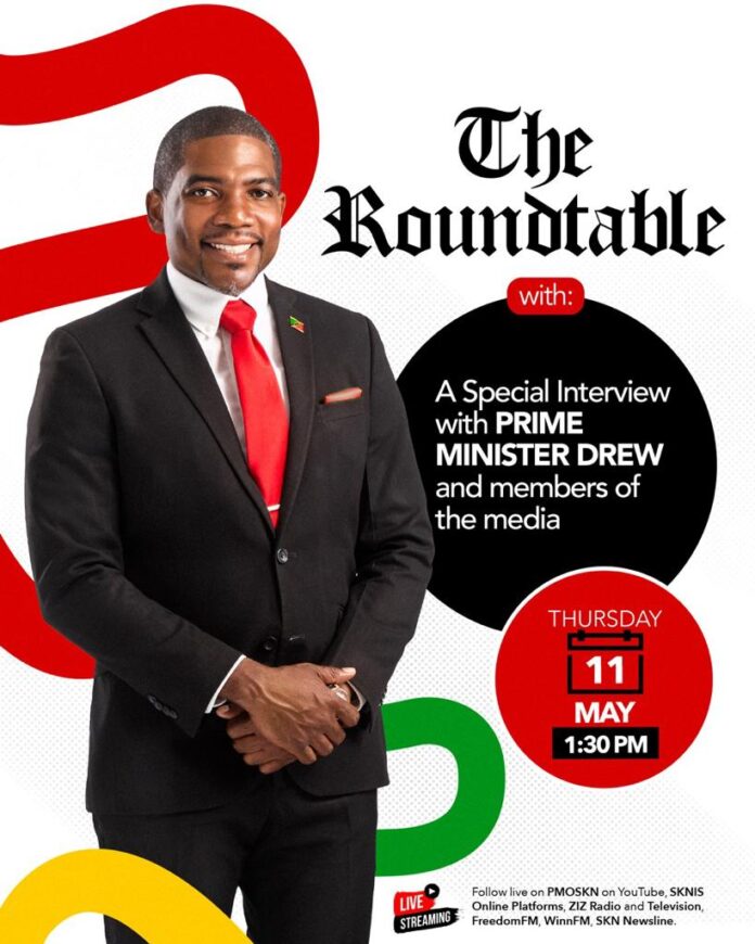 PM Terrance Drew invites people to tune into Roundtable meet, promotes transparency, Image Courtesy: facebook