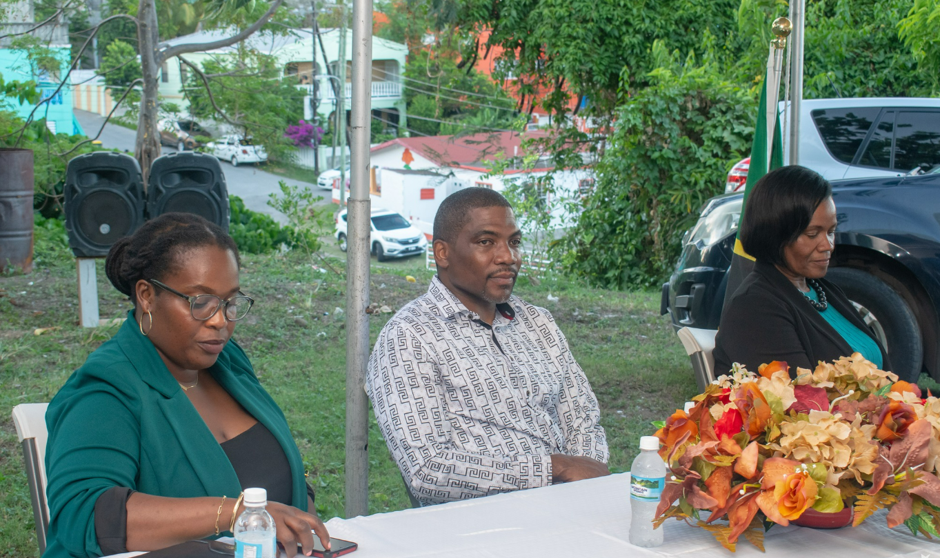 PM Terrance Drew visits Upper Monkey Hill, promises land ownership to Constituency 8, Image Courtesy: facebook