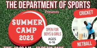 Nevis Sports Department opens registrations for summer camp
